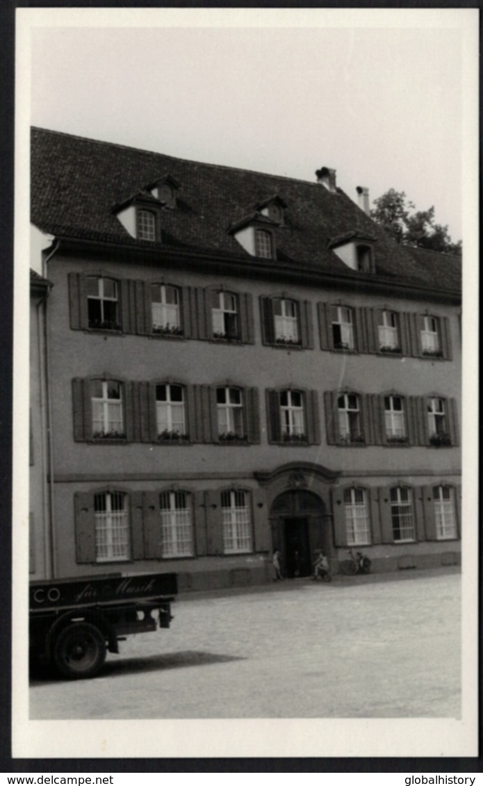 DG1196 - SUISSE - BS - Basel HOUSE NEAR PARK AND NEAR MUNSTER - PHOTO NO PC BACK - Bâle