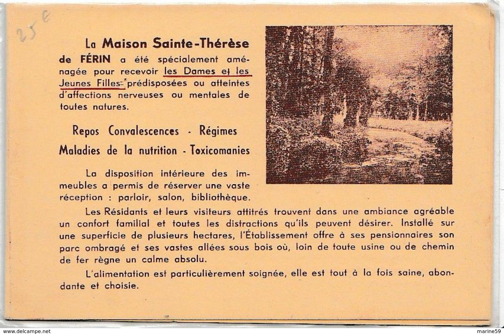 SE 72 - DOUAI - Clinique Ste Thérèse à FÉRIN - Douai