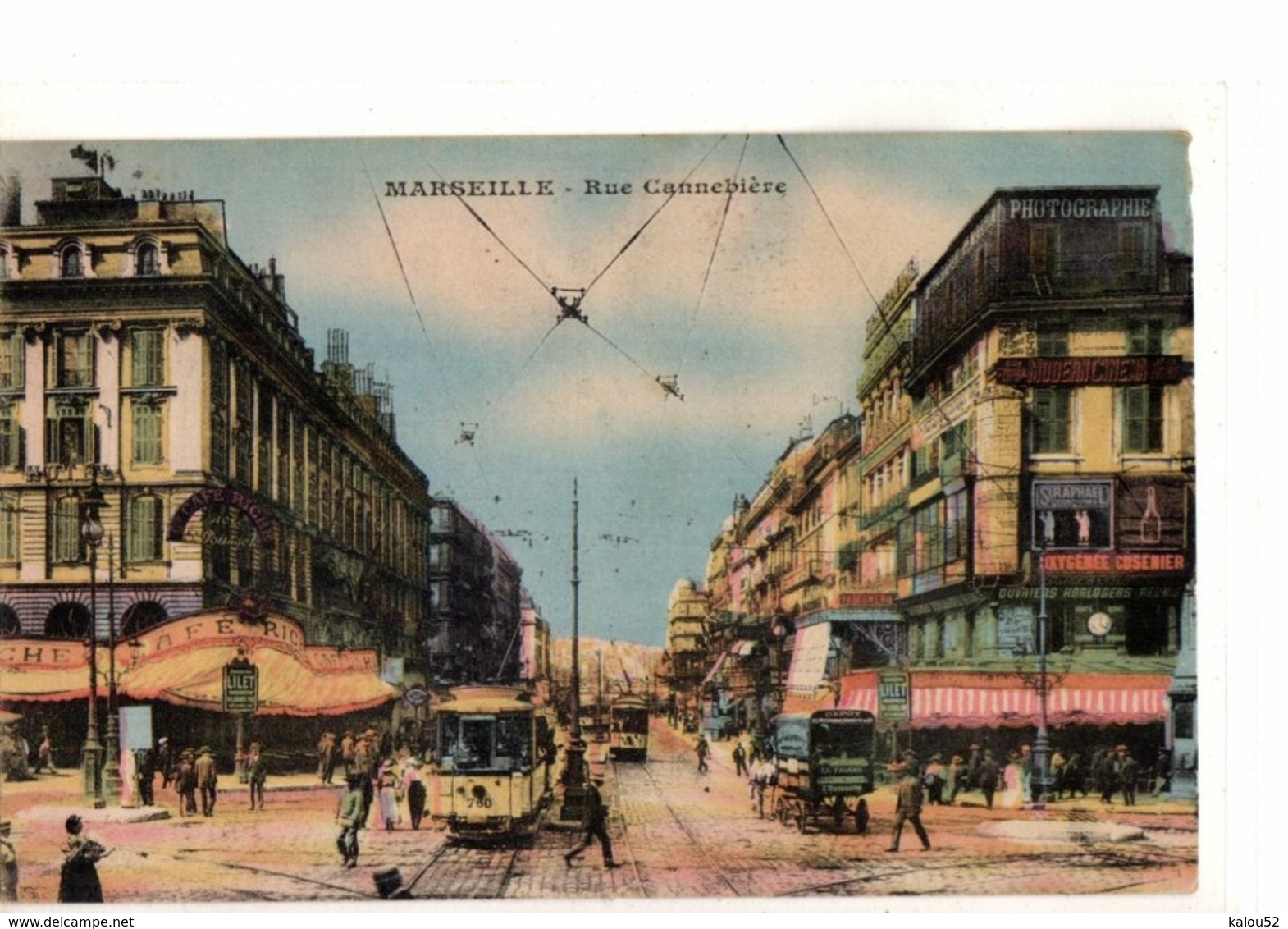 MARSEILLE        / /         RUE CANNEBIERE - Canebière, Centro Città