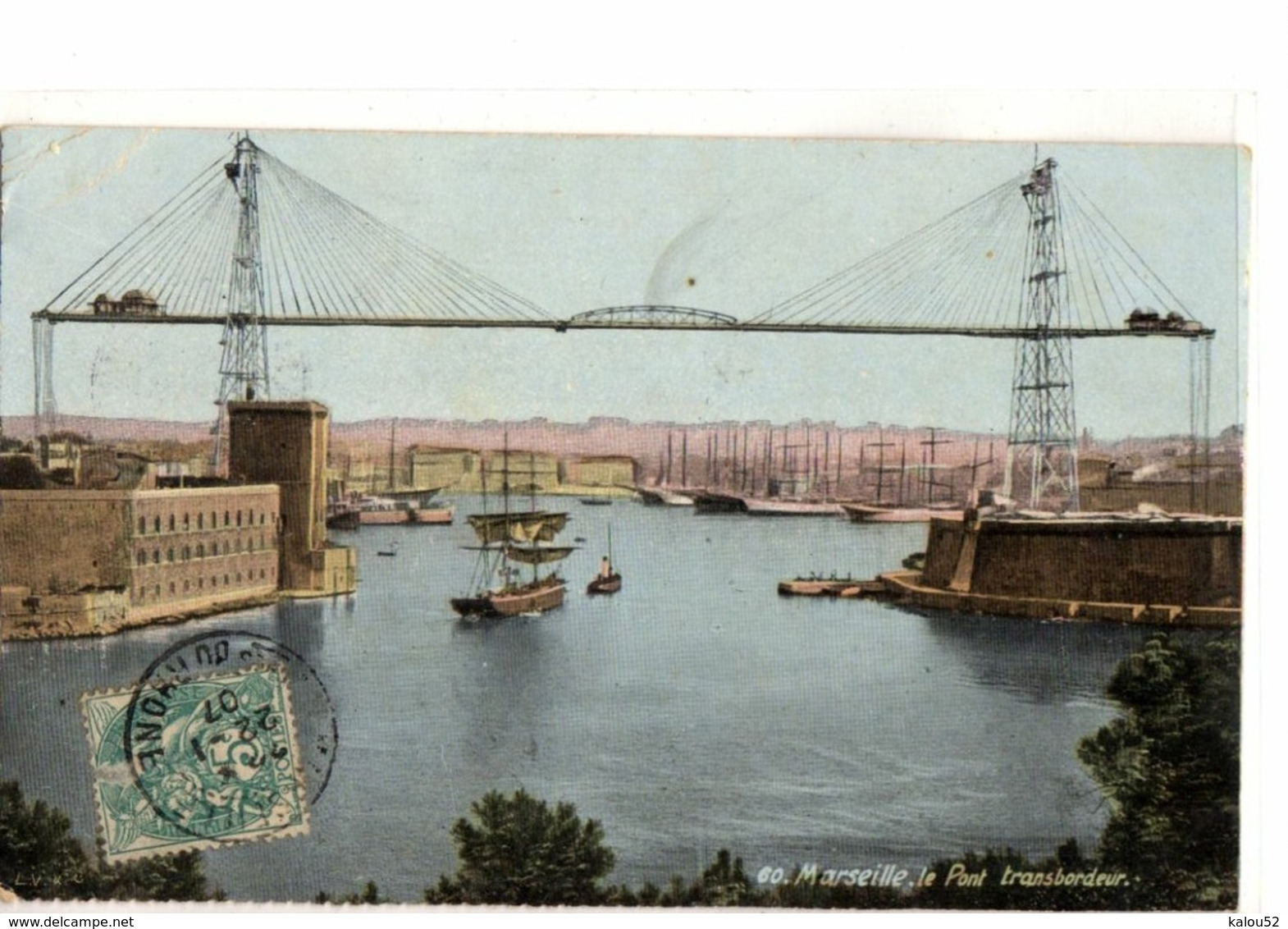 MARSEILLE        / /      LE PONT TRANSBORDEUR - Joliette, Zona Portuaria