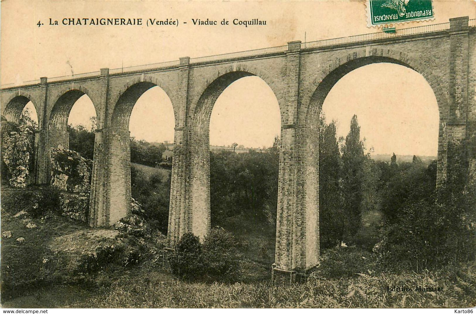 La Chataigneraie * Viaduc De Coquillau - La Chataigneraie