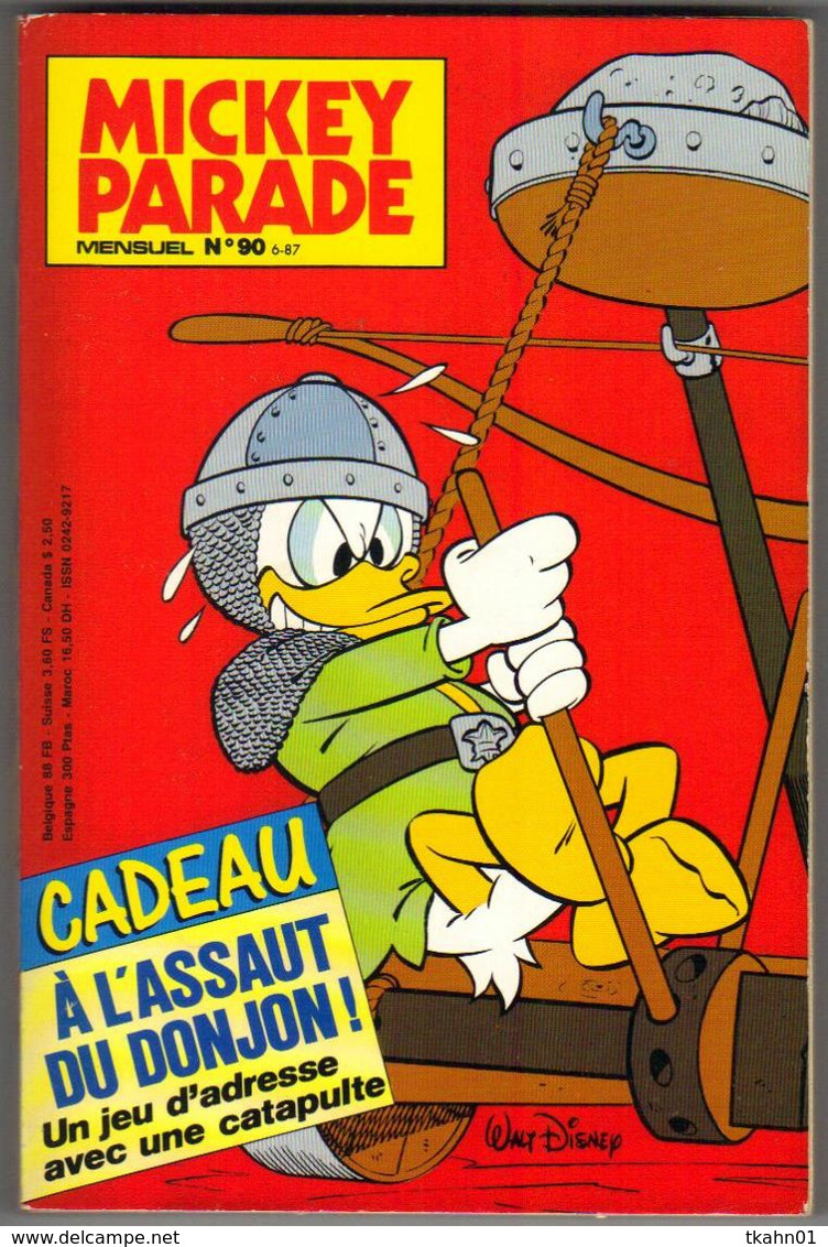 MICKEY-PARADE N° 90 AVEC LE CADEAU - Mickey Parade