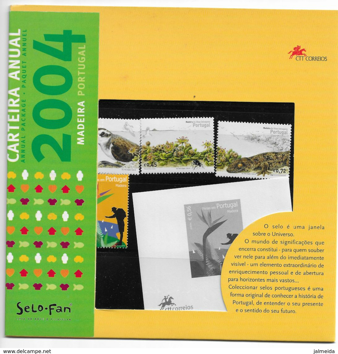 Portugal – 2004 – Carteira Anual – Madeira - Libro Dell'anno