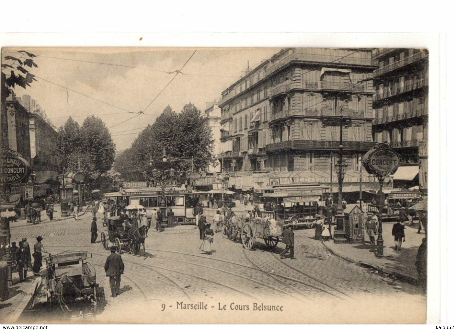 MARSEILLE        / /     LE COURS   BELSUNCE - Canebière, Centro Città