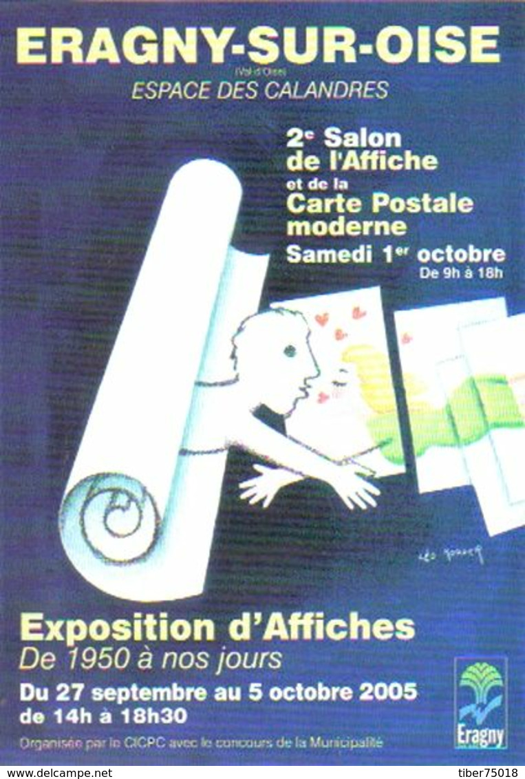 Carte Postale : 2e Salon Le L'affiche Et De La Carte Postale Moderne (Eragny-sur-Oise) Illustration : Léo Kouper - Kouper