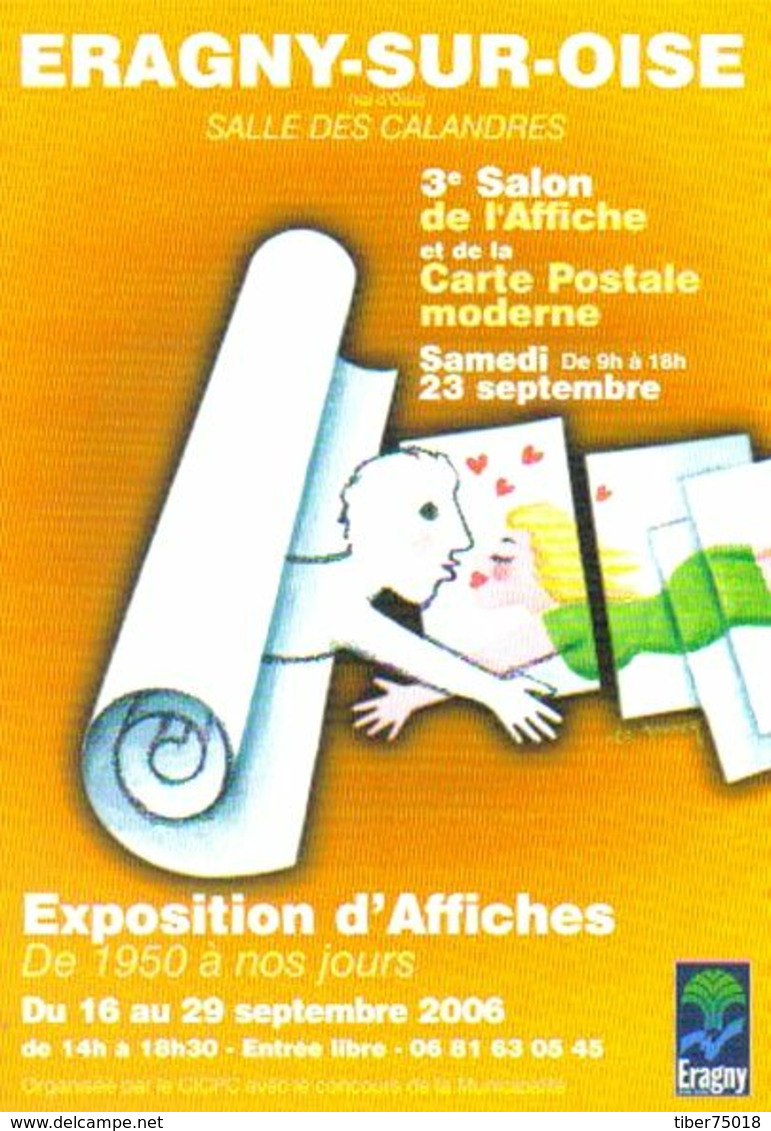 Carte Postale : 3e Salon Le L'affiche Et De La Carte Postale Moderne (Eragny-sur-Oise) Illustration : Léo Kouper - Kouper