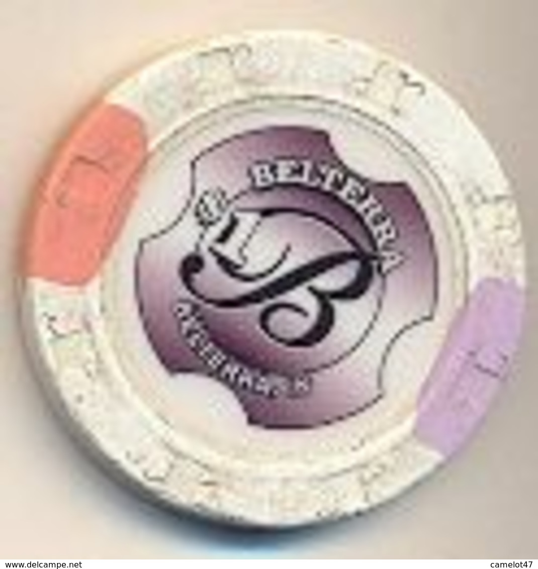 Belterra Casino, Belterra, IN, U.S.A., $1 Chip, Used Condition, # Belterra-1 - Casino