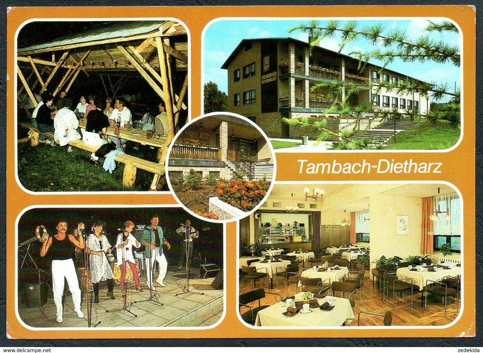 E0156 - Tambach Dietharz - Kulturzentrum FDGB Restaurant Gaststätte Freilichtbühne - Auslese Bild Verlag - Tambach-Dietharz