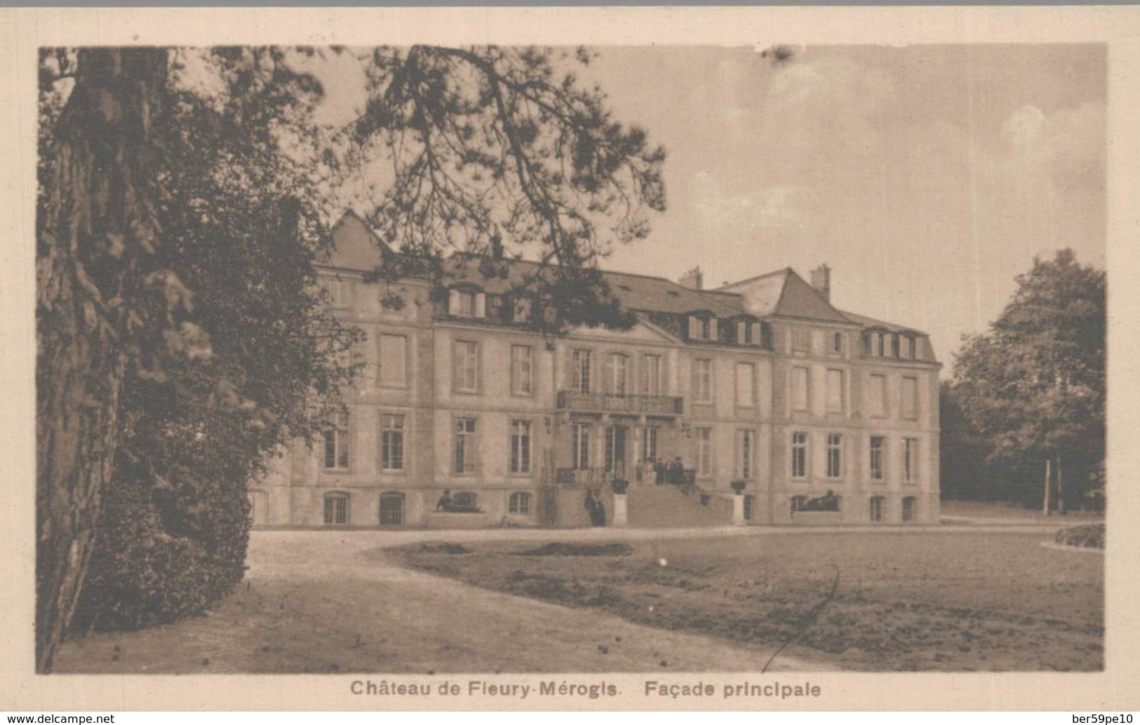 91 CHATEAU DE FLEURY-MEROGIS  FACADE PRINCIPALE - Fleury Merogis