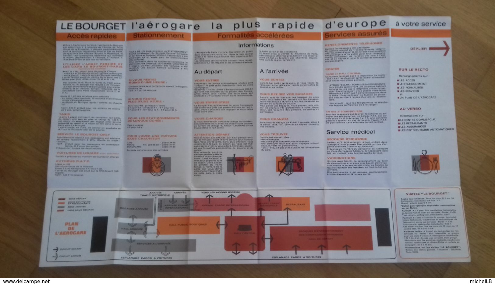 Aéroport Le Bourget - Publicités