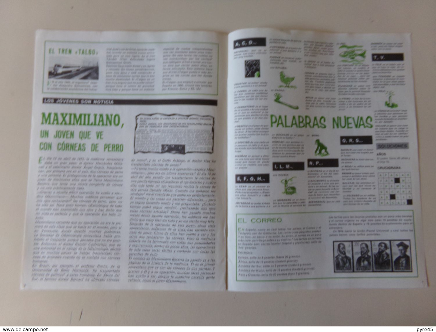 " Adelante " Revista Para Los Jovenes De Todo El Mundo N° 3 Décembre 1974 - Boeken Voor Jongeren