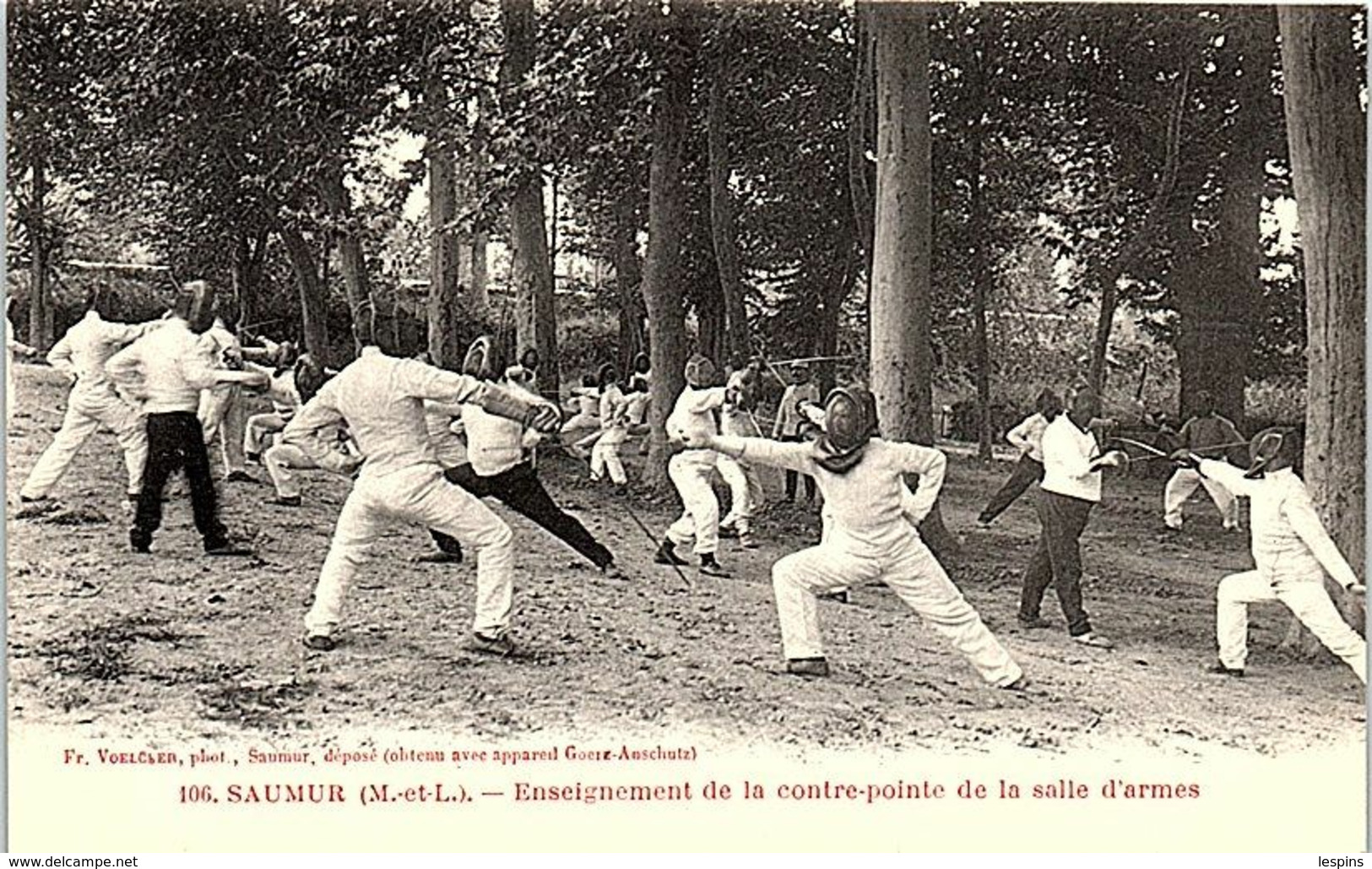 SPORTS - ESCRIME -- 49 -  Saumur Enseignement De La  Contre Pointe De La Salle D'Armes - Fencing