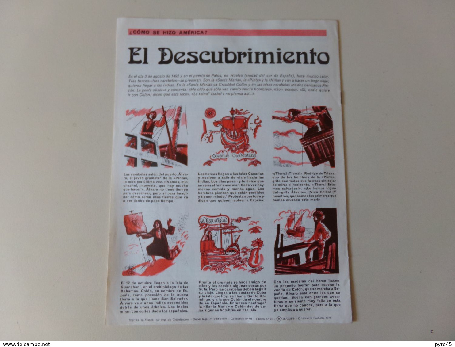 " Adelante " Revista Para Los Jovenes De Todo El Mundo N° 2 Novembre 1974 - Libri Bambini E Ragazzi