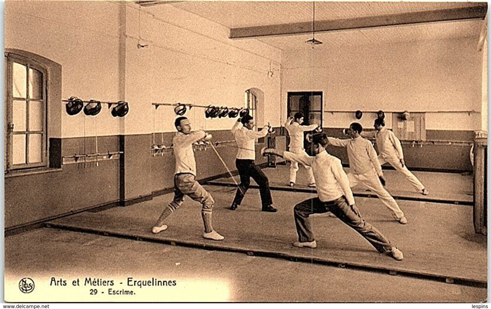 SPORTS - ESCRIME -- ERQUELINNES - Belgique - Arts Et Métiers - Escrime - Fencing