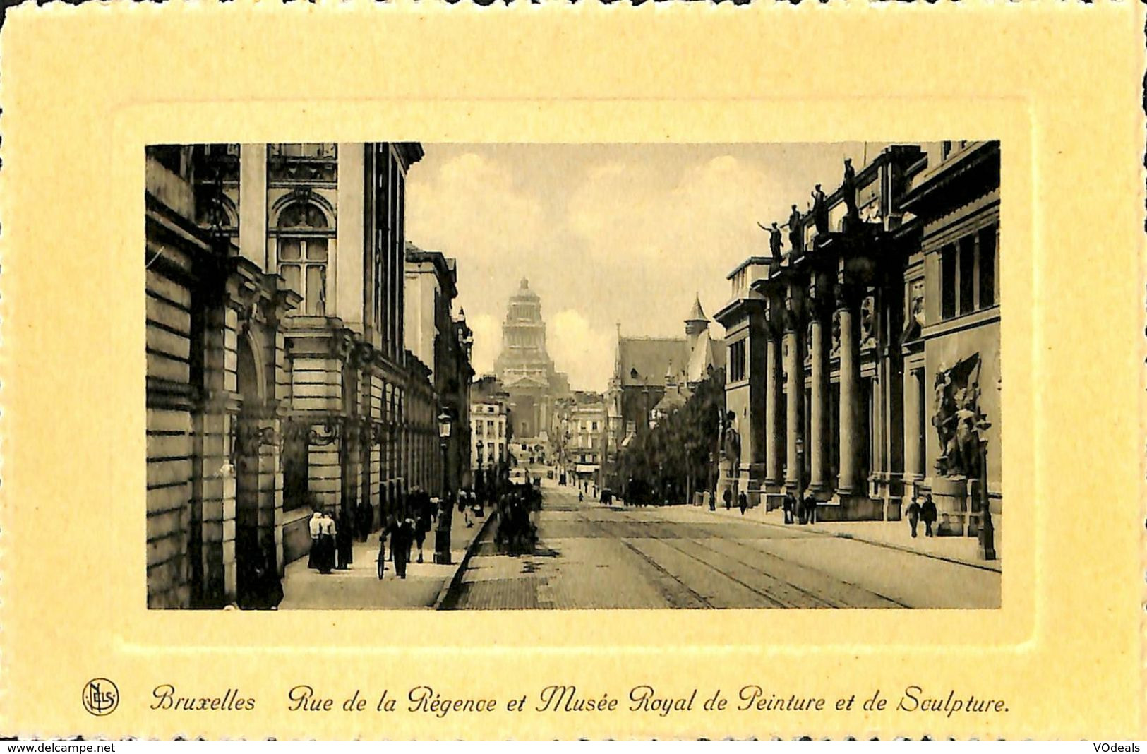 030 610 - CPA - Belgique - Brussel - Bruxelles - Rue De La Régence - Avenues, Boulevards