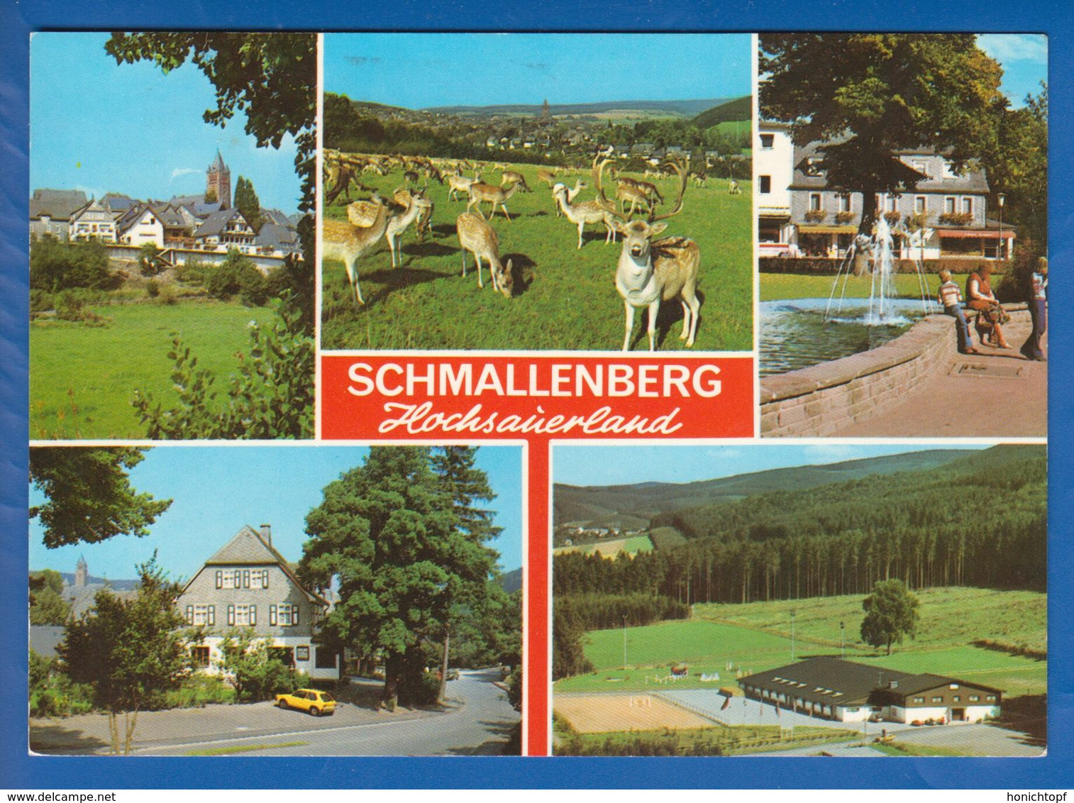 Deutschland; Schmallenberg; Multibildkarte - Schmallenberg