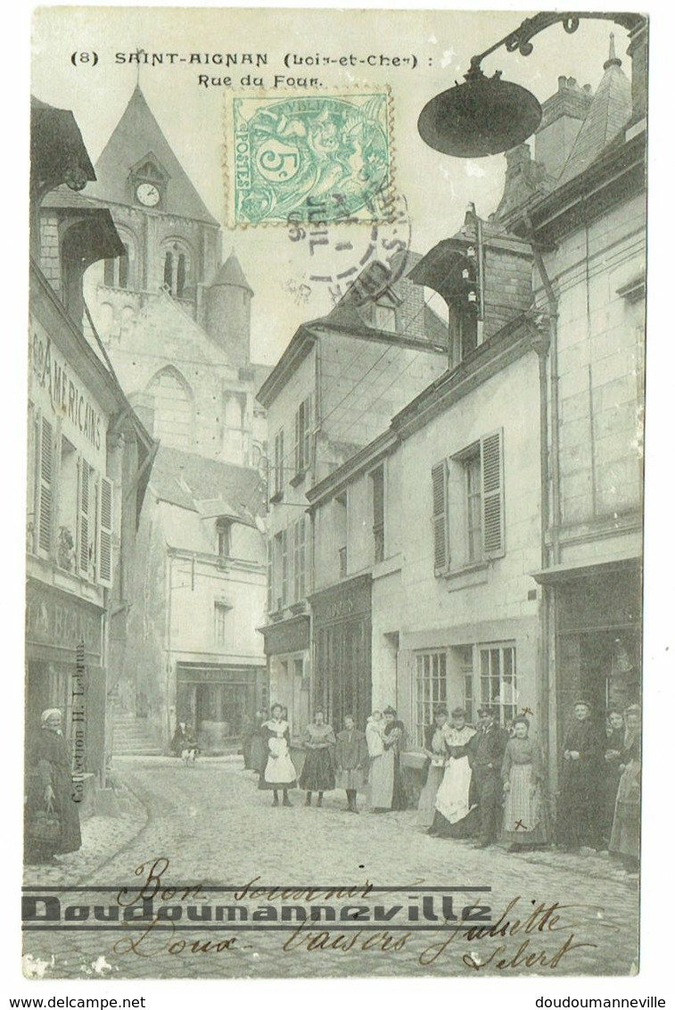 CPA - 41 - SAINT AIGNAN - Rue Du Four - Saint Aignan