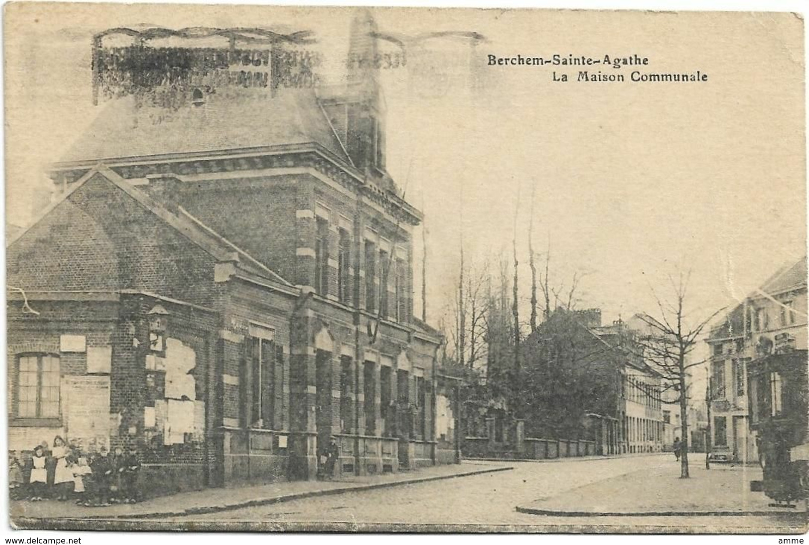 Sint-Agatha-Berchem   *   La Maison Communale - St-Agatha-Berchem - Berchem-Ste-Agathe