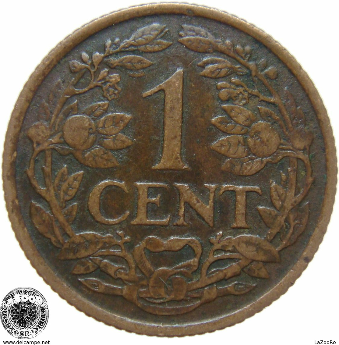 LaZooRo: Curaçao 1 Cent 1947 XF - Curaçao