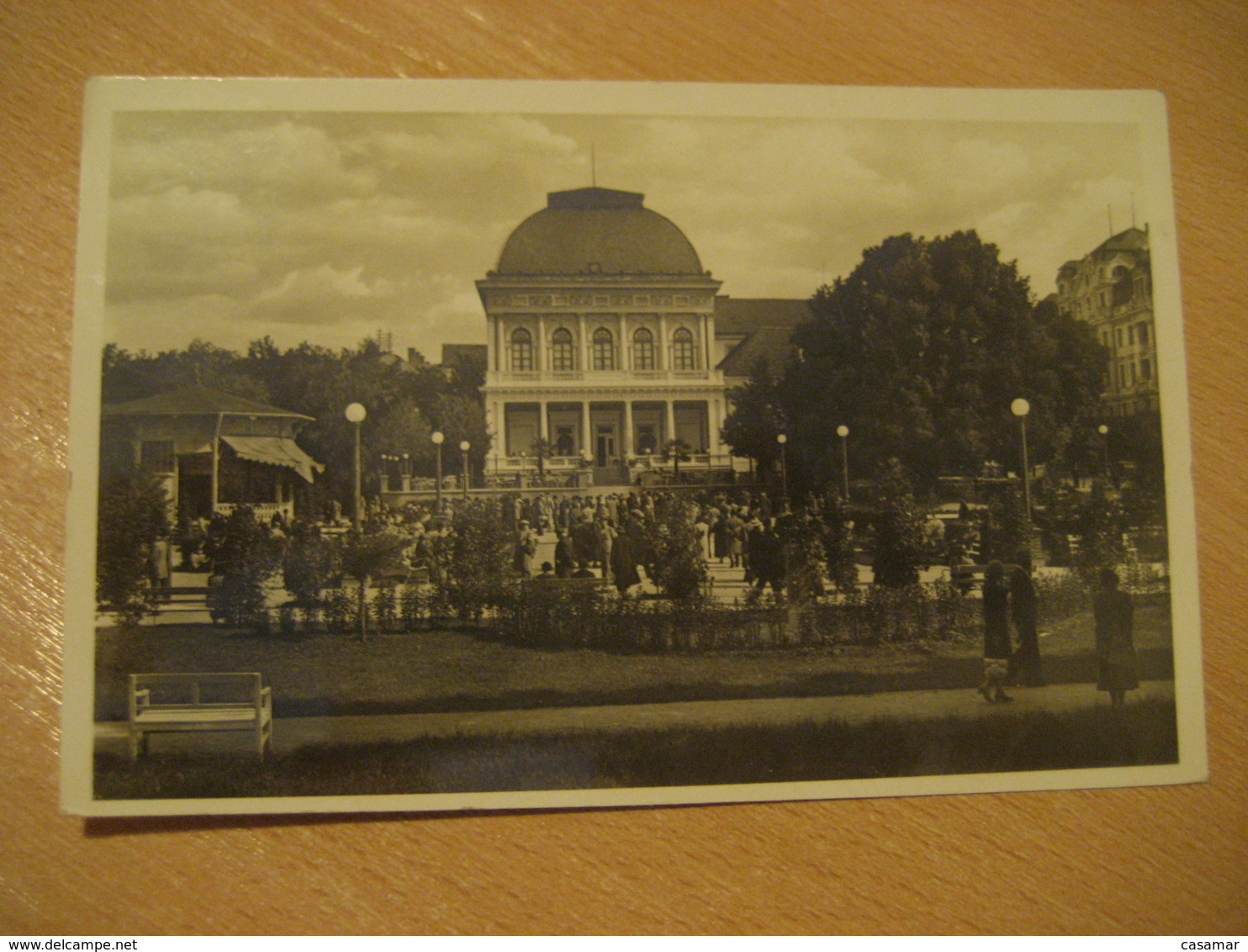 FRANZENSBAD Frantiskovy Lazne 1939 To Dresden BAHNPOST Plauen Train Cancel Cheb Karlovy Vary GERMANY Czechoslovakia - Tschechische Republik