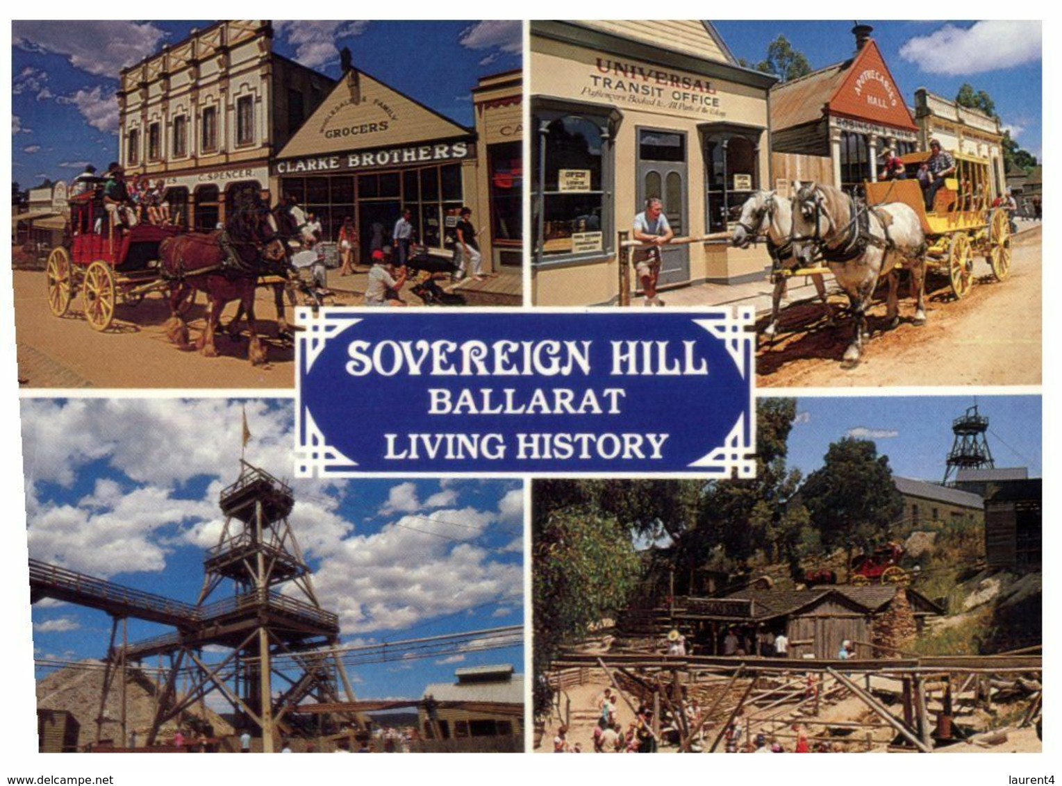 (M 21) Australia - VIC - Ballarat Sovereign Hill (2156) - Ballarat