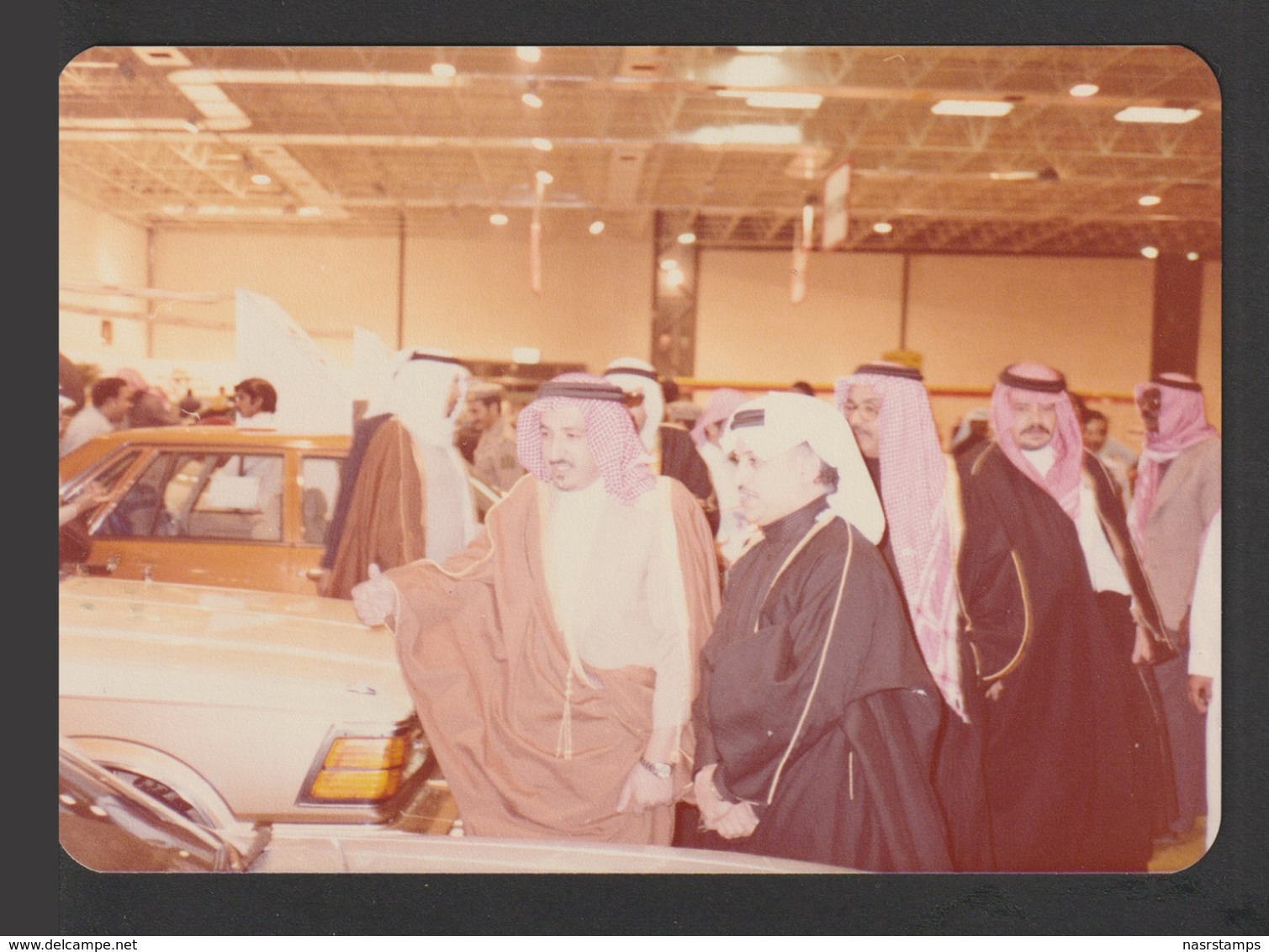 Saudi Arabia - Rare - Original Photo Of ( Datsun - NISSAN ) Exhibition In Saudi - Arabia Saudita