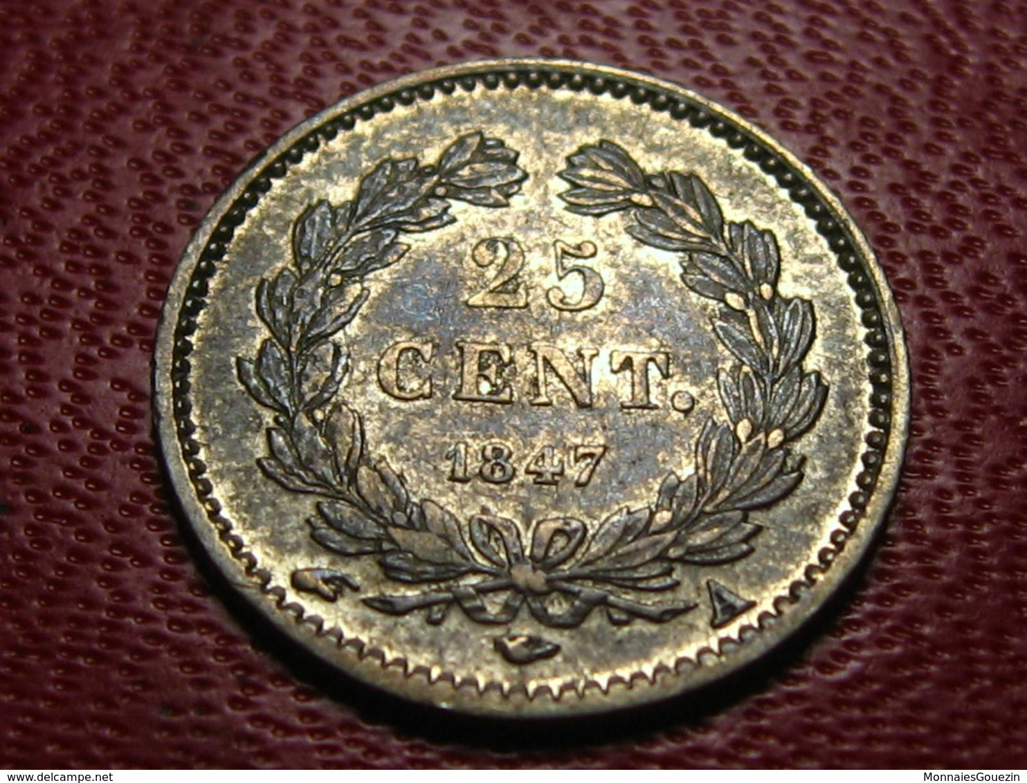 France - 25 Centimes 1847 A Paris Louis Philippe 4236 - 25 Centimes