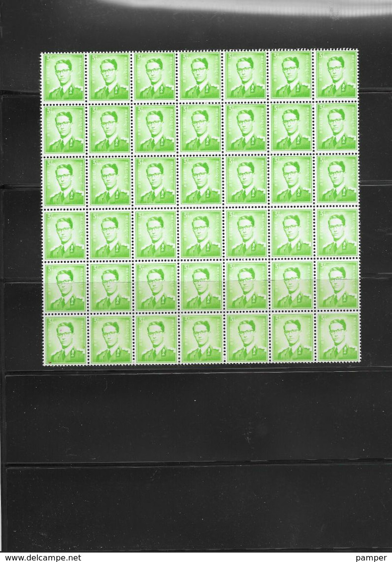 R 34 - XXX  - BLAD VAN  42 - FEUILLE DE  42 - Coil Stamps