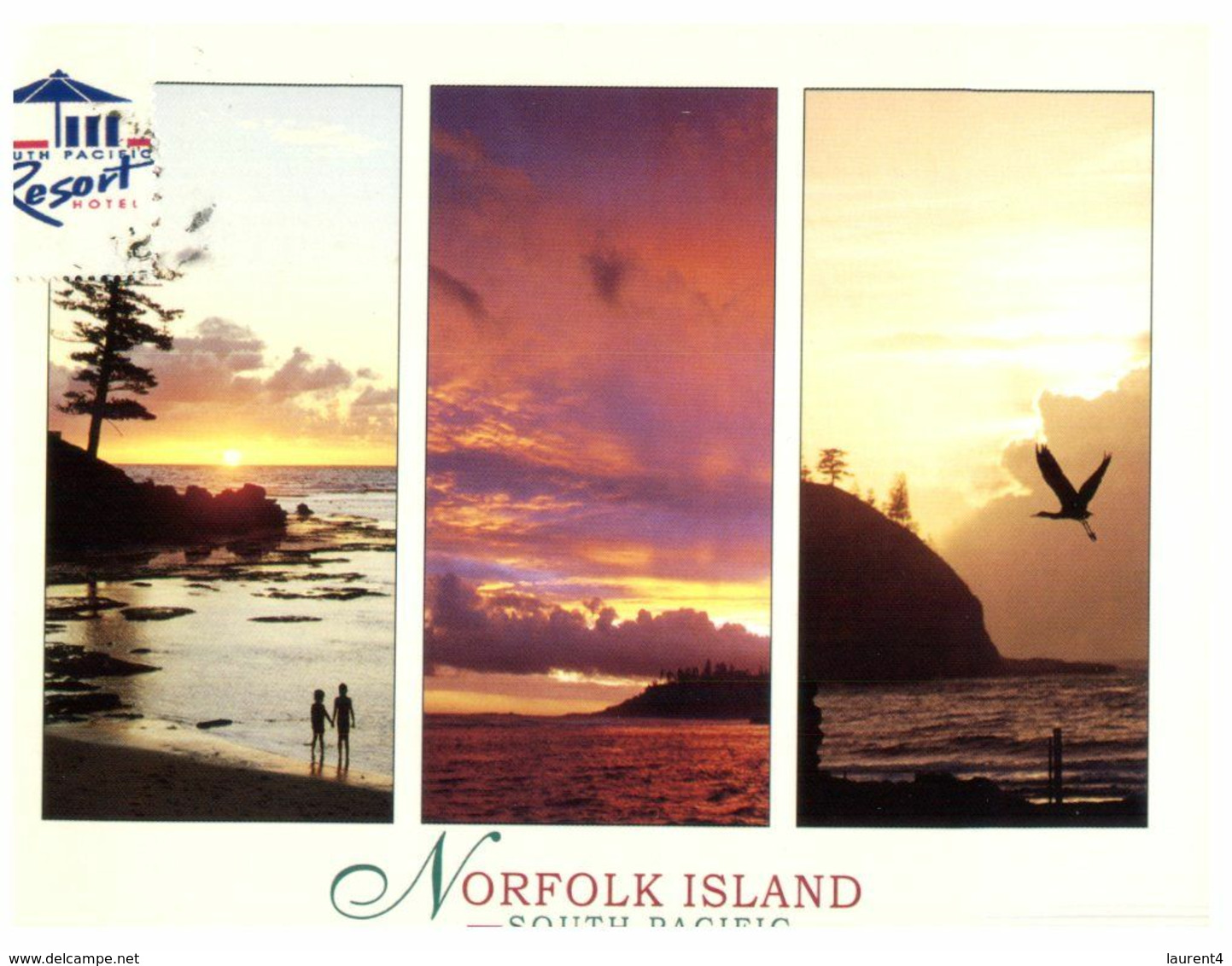 (M 25) Australia - NSW - Norfok Island (with Stamp) - Norfolk Island