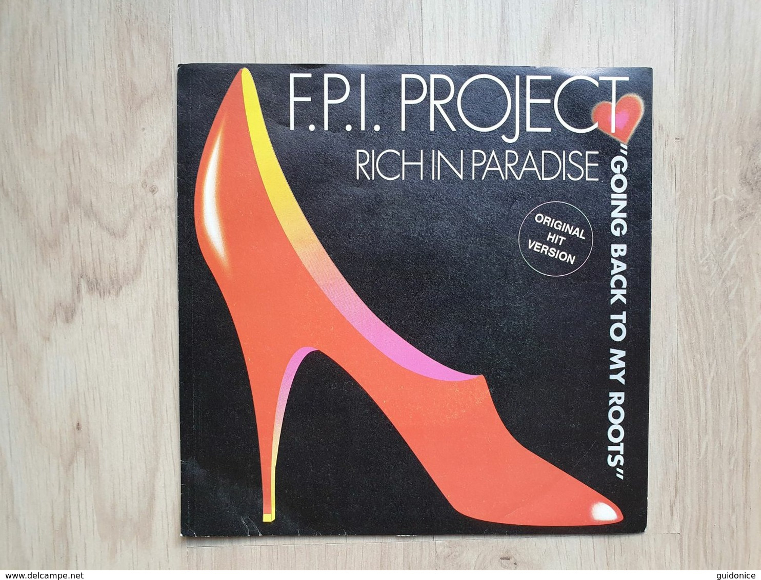 F.P.I. Project - Rich In Paradise - Vinyl-Single Von 1989 - Dance, Techno En House