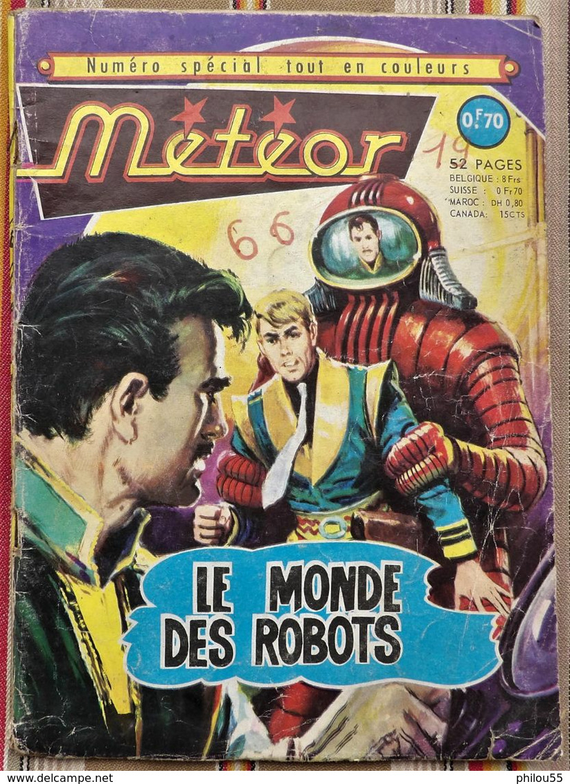 METEOR N° Special 1967   AREDIT  LE MONDE DES ROBOTS - Meteor