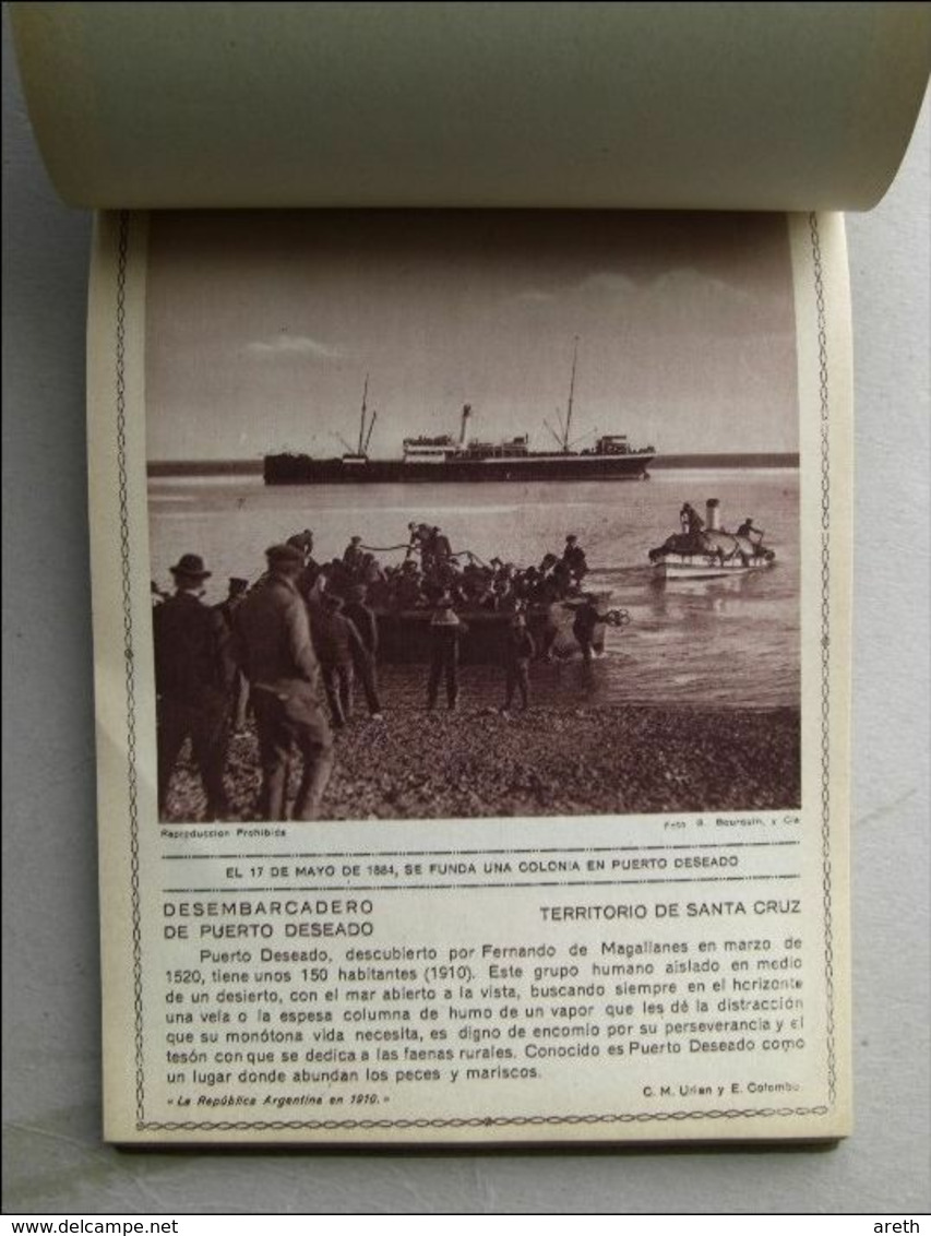 Livret Touristique :  LA ARGENTINA PINTORESCA - 125 Photos Sépia, Légendées En Espagnol  - 1957 - Geografía Y Viajes