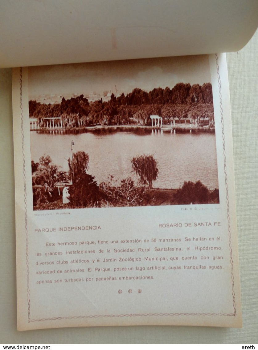 Livret touristique :  LA ARGENTINA PINTORESCA - 125 photos sépia, légendées en espagnol  - 1957