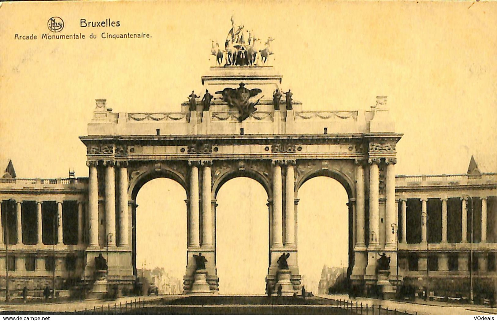 030 623 - CPA - Belgique - Brussel - Bruxelles - Arcade Monument Du Cinquantenaire - Monumenti, Edifici