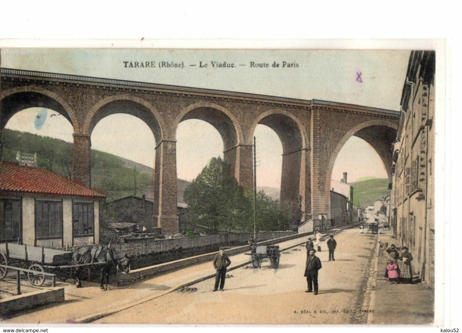 TARARE     //          LE VIADUC      ROUTE DE PARIS - Tarare