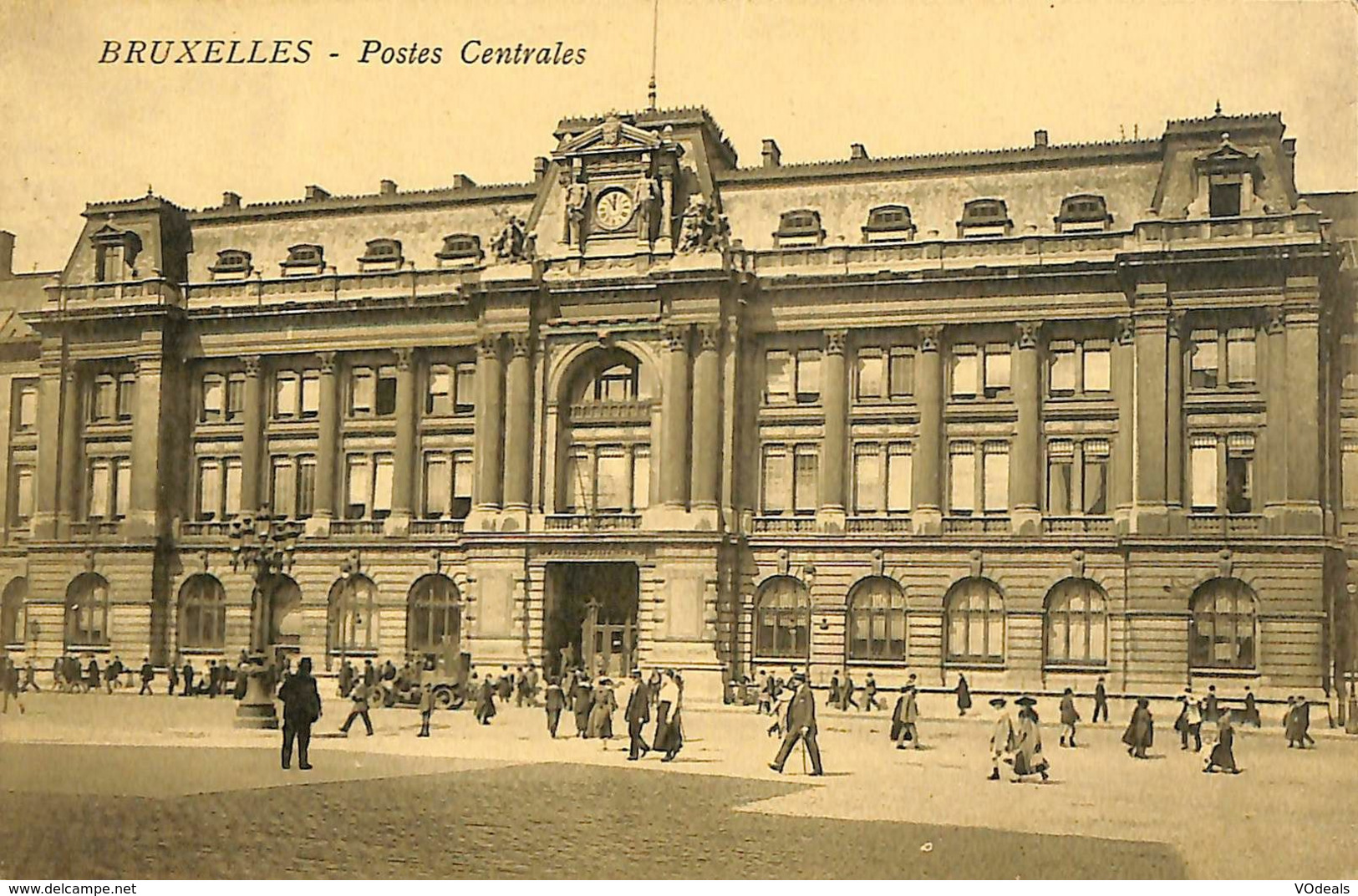 030 625 - CPA - Belgique - Brussel - Bruxelles - Postes Centrales - Monumenti, Edifici