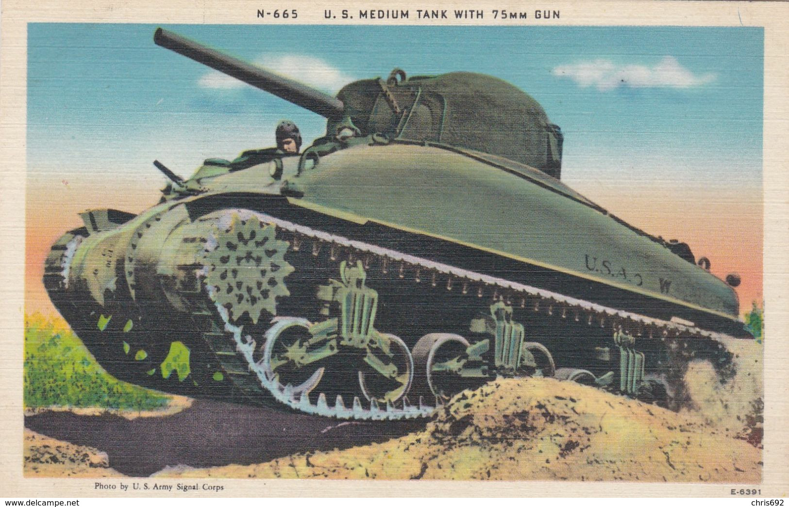 Sherman Tank Char - Equipment