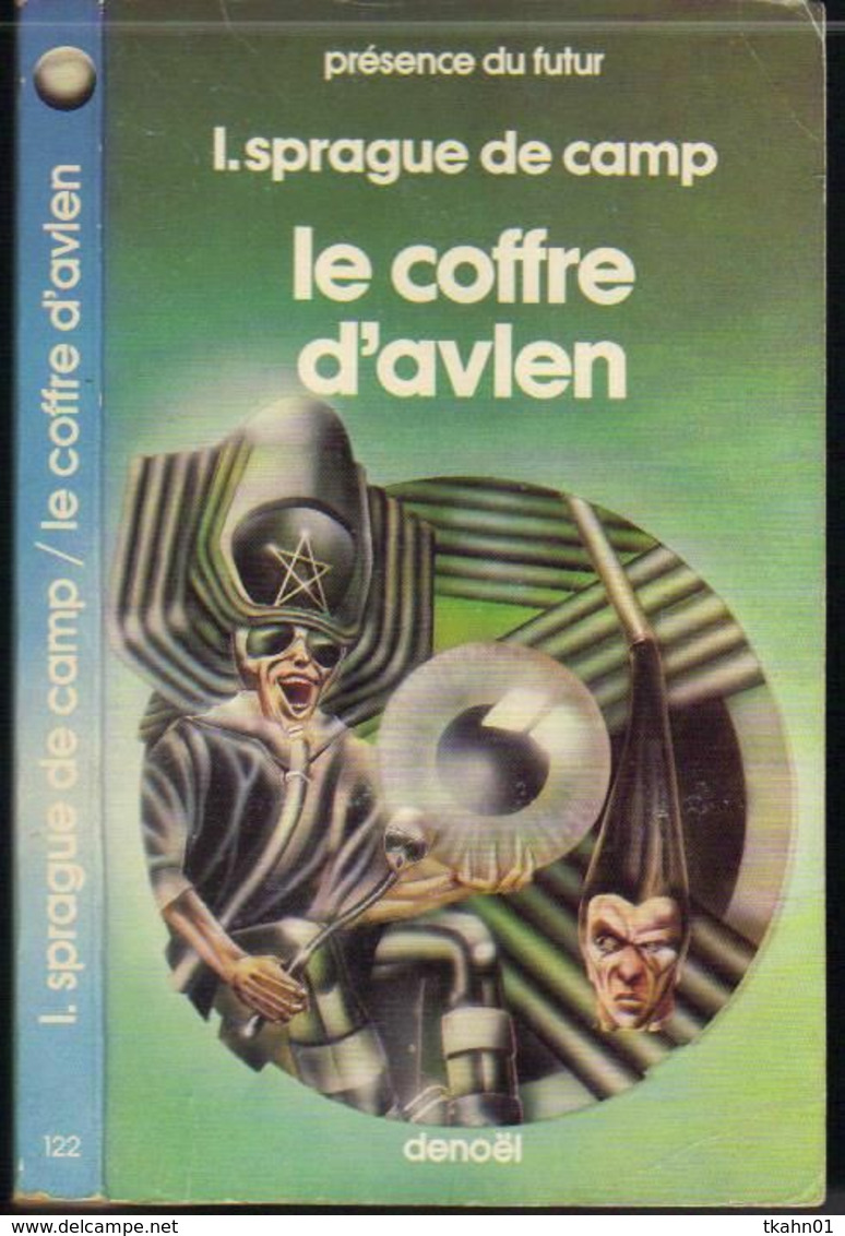 PRESENCE DU FUTUR N° 122 " LE COFFRE D'AVLEN  "  DE 1984  SPRAGUE DE CAMP - Présence Du Futur