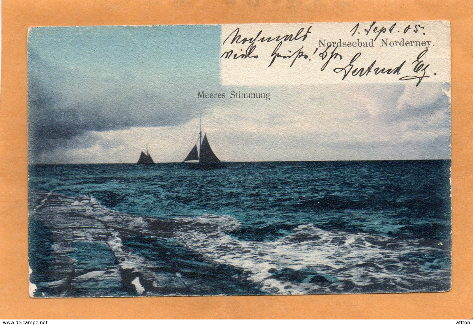 Norderney Germany 1900 Postcard - Norderney