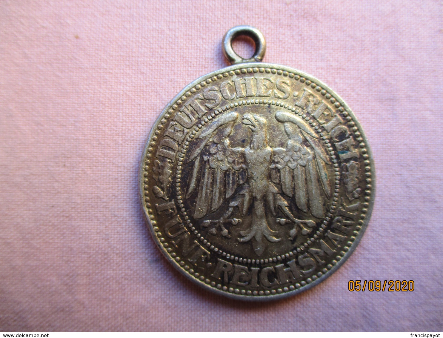 5 Reichmark 1928 A (rare) - 5 Reichsmark