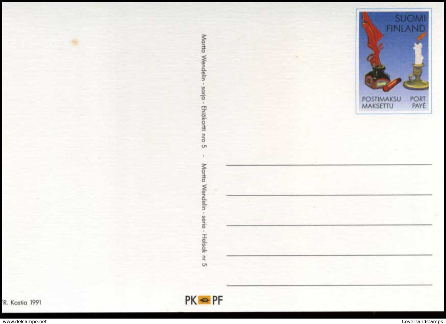 Finland - Kerstmis / Christmas - Postal Stationery