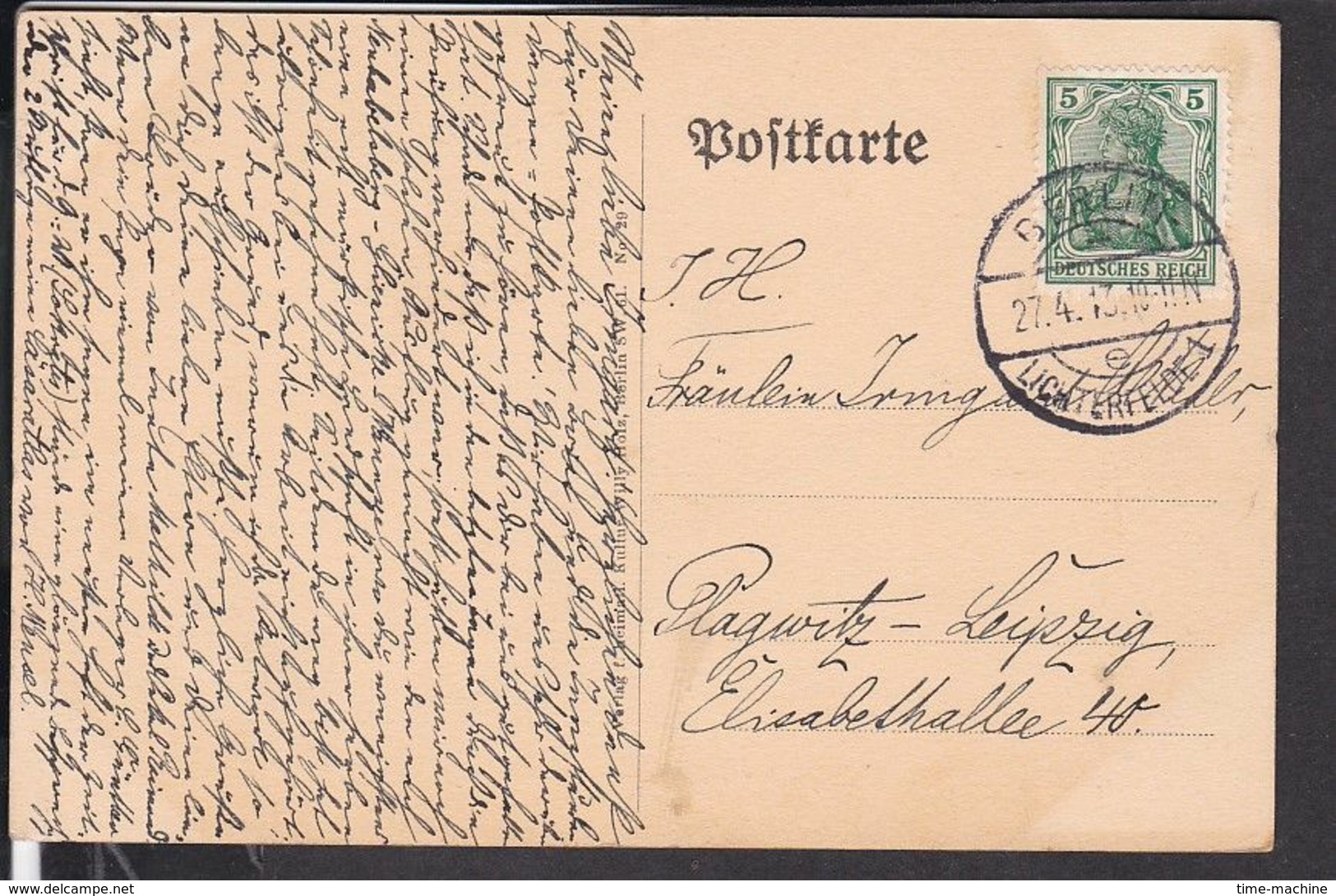 Forsthaus Templin B.Kaputh - Potsdam  1913 - Caputh