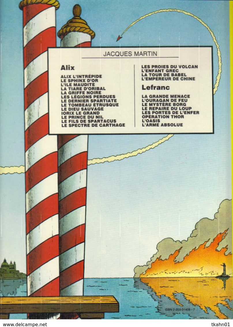 LEFRANC  E-O   " L'ARME ABSOLUE  " CASTERMAN   DE 1982 - Lefranc