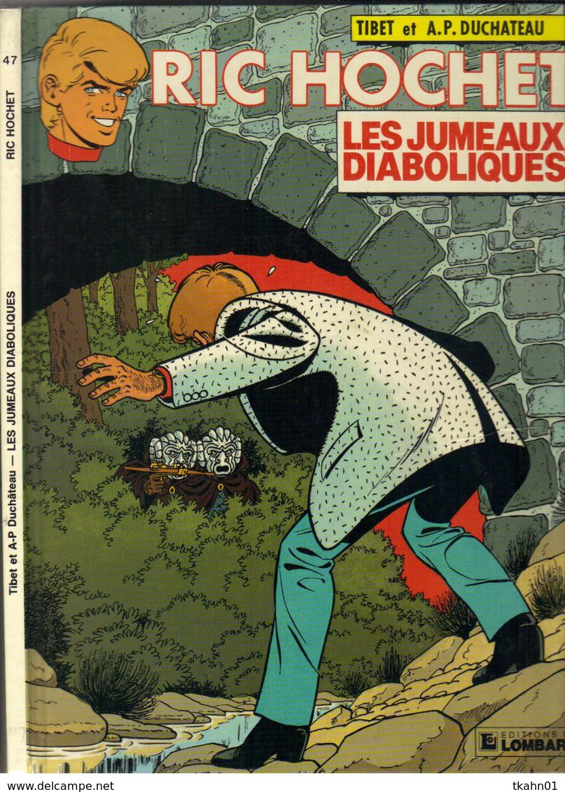 RIC HOCHET N ° 47   E-O   " LES JUMEAUX DIABOLIQUES  " LOMBARD   DE 1989 - Ric Hochet