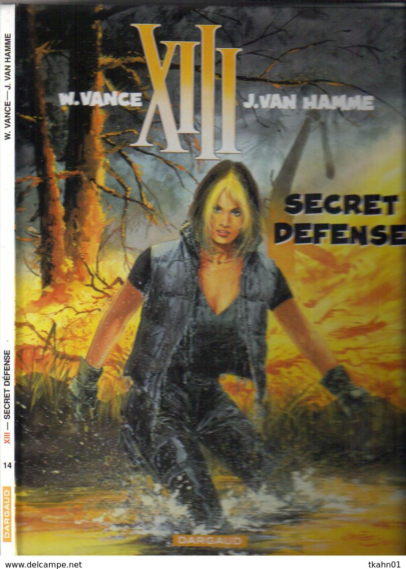 XIII  N ° 14   E-O   " SECRET DEFENSE  " DARGAUD  DE 2000 - XIII