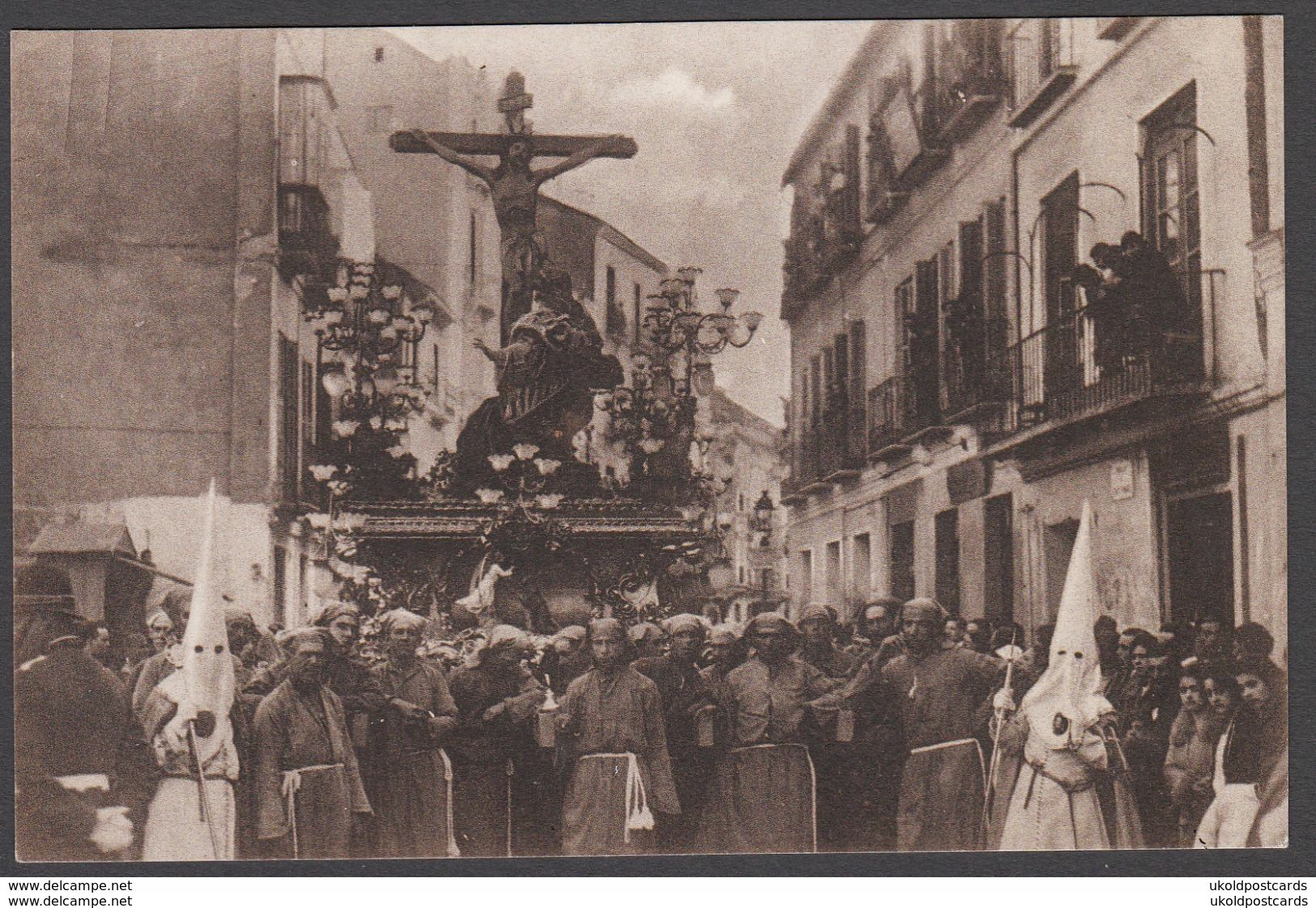 CPA - Espana / Spain, MALAGA, Semana Santa,  Santisimo Cristo De La Expiración - Málaga