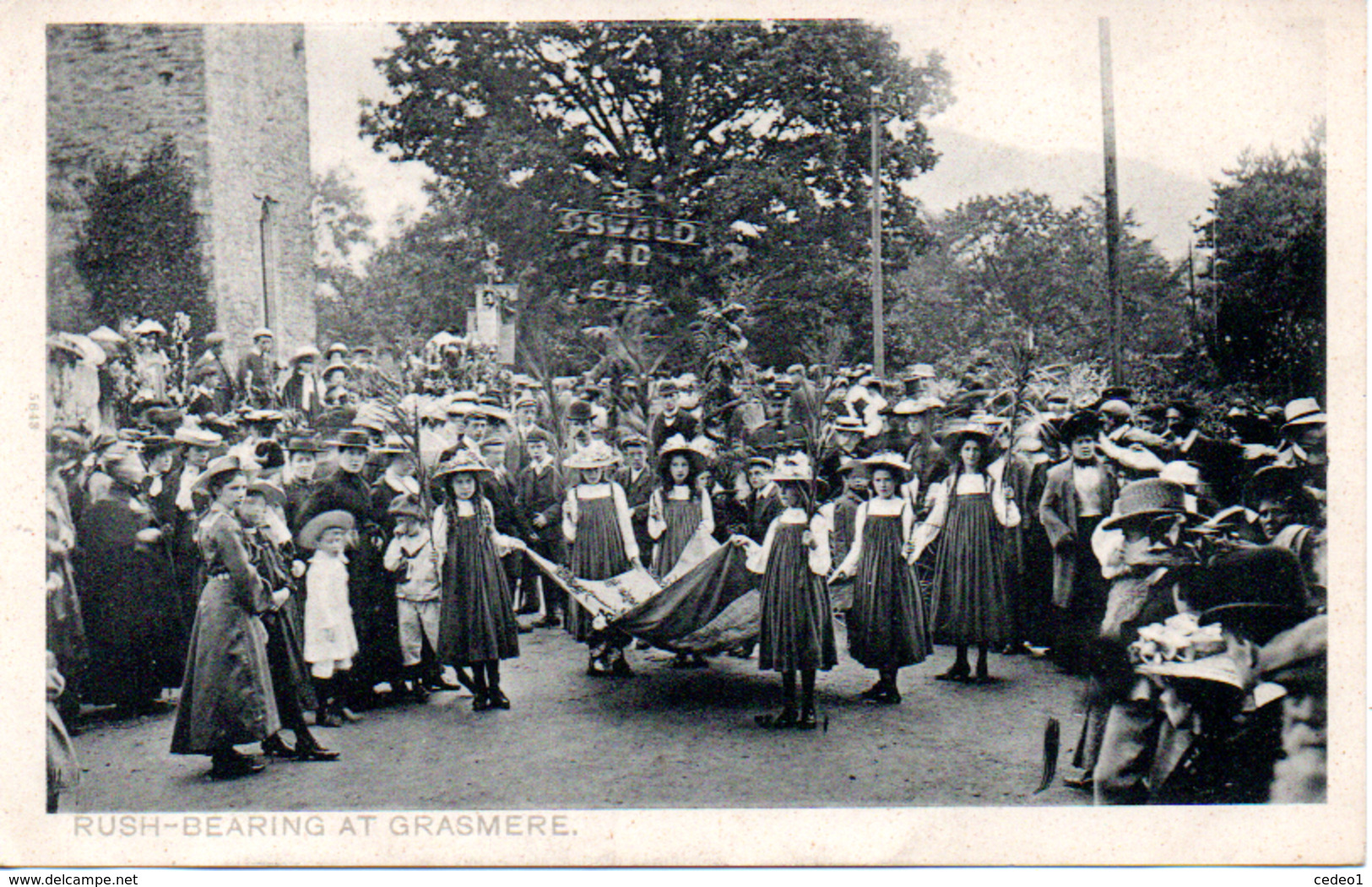 RUSH BEARING AT GRASMERE - Grasmere