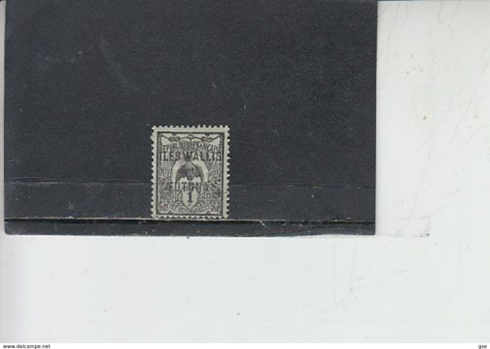 WALLIS E FUTUNA  1920-39 - Yvert  1(L) - Uccello - Used Stamps