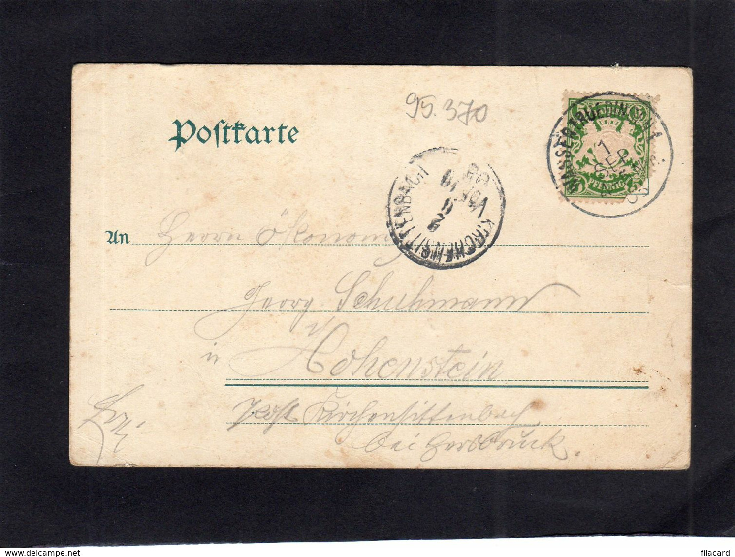 95370    Germania,   Schwabach,  VG  1905 - Schwabach