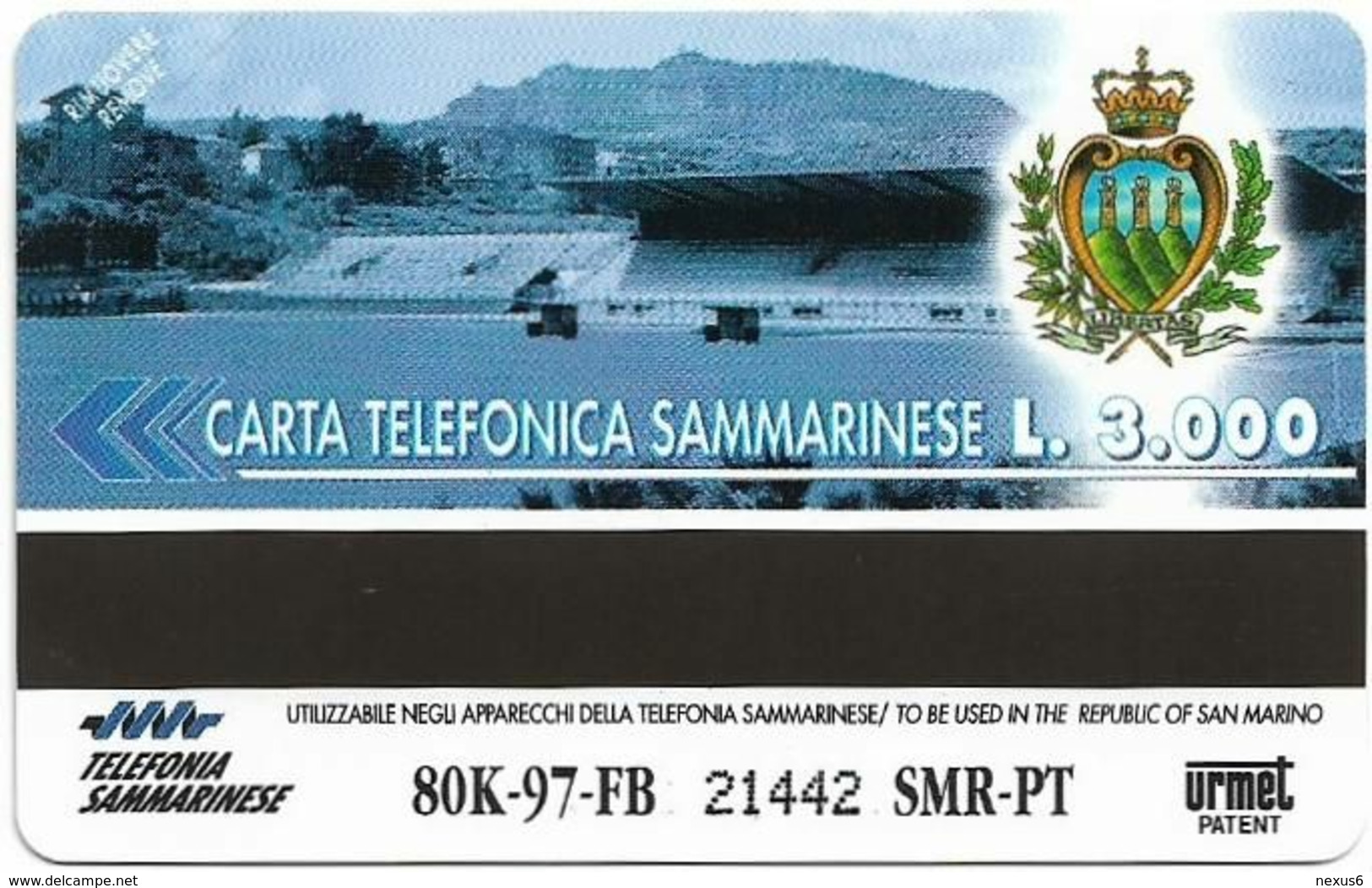 San Marino (URMET) - RSM-020 - 100th Anniv. Juventus - Tokyo 1985 - 06.1997, 3.000L, 80.000ex, Mint - San Marino